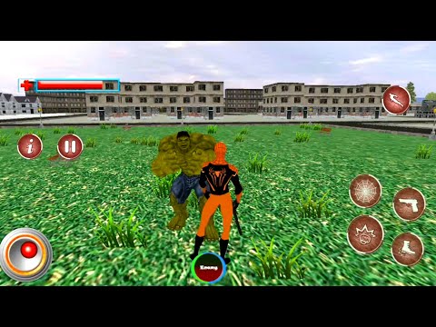 Flying Spider Hero Monster City Battle | Spider Vs Gangster Vs Monster - Android GamePlay