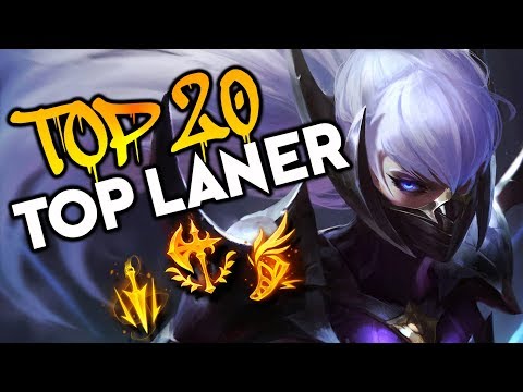 Top 20 TOP LANER Plays #10 | League of Legends