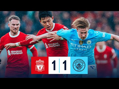 Liverpool 1-1 Man City | Highlights | John Stones & Alexis Mac Allister Goals