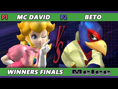 S@X 475 Winners Finals - MC David (Peach) Vs. Beto (Falco) Smash Melee - SSBM