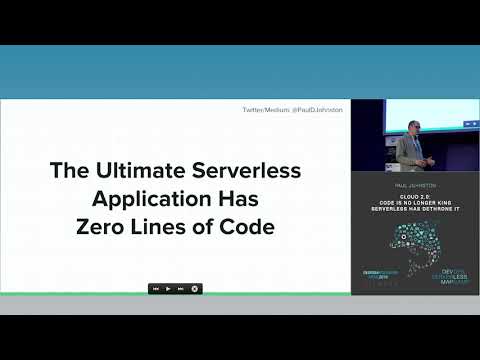 Why Serverless is Cloud 2.0 | Paul Johnston