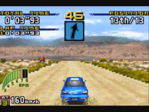 gba sega rally championship cool rom