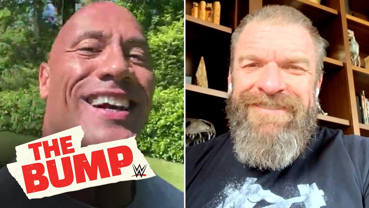 The Rock’s surprise message to Triple H: WWE’s The Bump, April 22, 2020