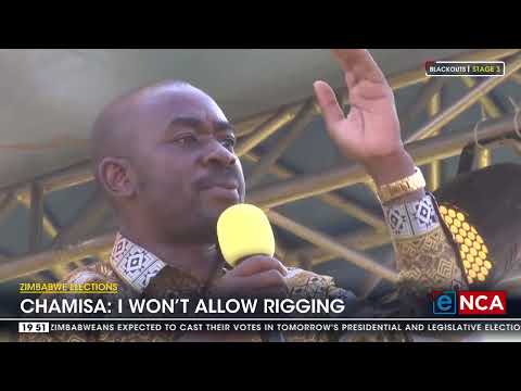 Zimbabwe Elections Chamisa I won't allow rigging