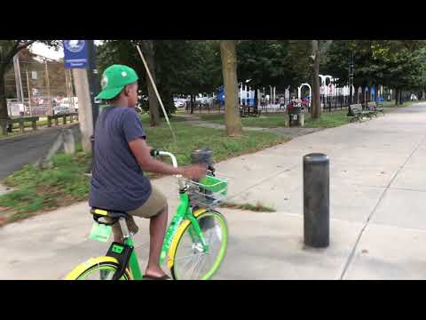 Biking in Boston