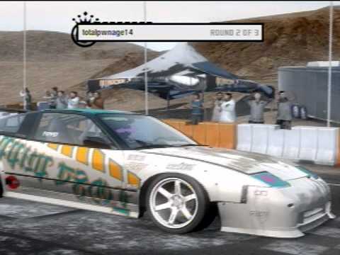 Need for speed pro street Nevada highway drift course A Episode 29