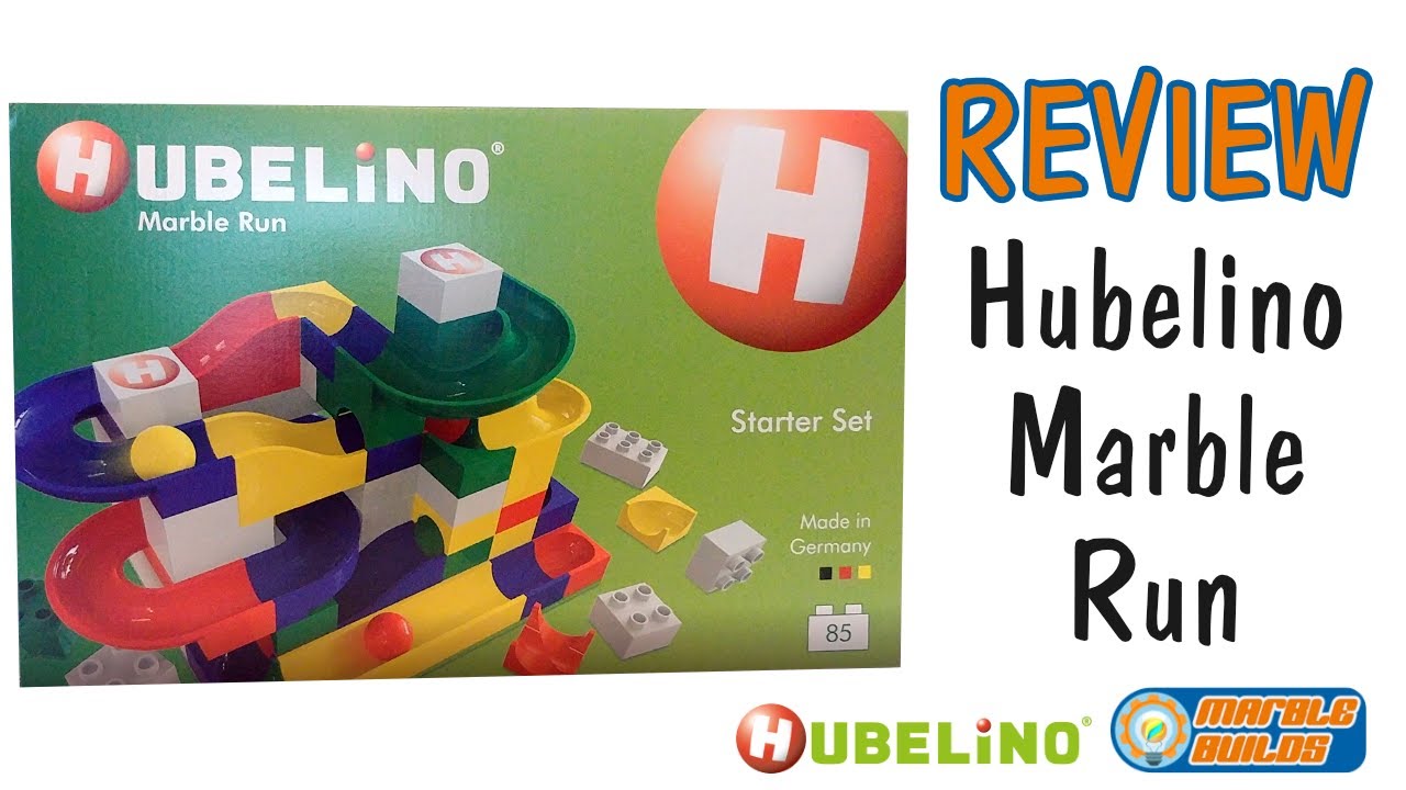 MARBLE RUN REVIEW - Hubelino Marble Run Starter Set | KUGELBAHN