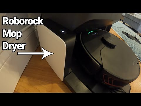How to Install a Roborock Mop Drying Attachment