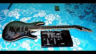 Video thumbnail for Ibanez S Series Custom Upgrade Tremolo Floyd Rose Spesial Pakai Efek Boss Me-25 Original Setting by SiRiAnt