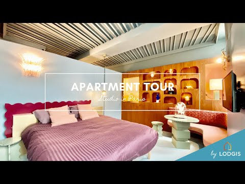 Apartment Tour // Furnished  25.2m2 in Paris – Ref : 10721563