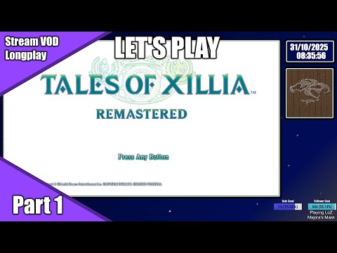Let's Play Tales of Xillia Remastered (Stream VOD 1)