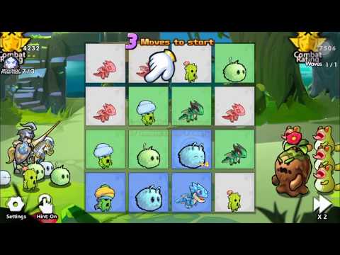 Interesting Match3 RPG Game | Summoners & Puzzles : Beginner tutorial