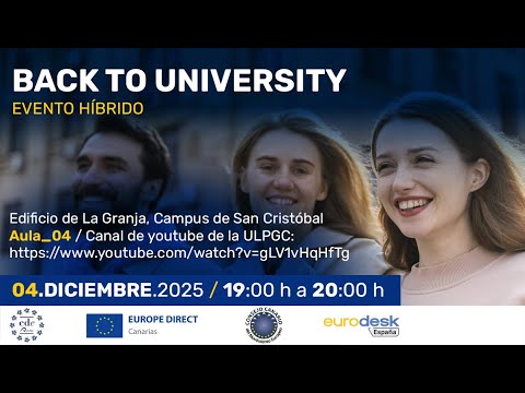 Back to University ULPGC - ED | 2025