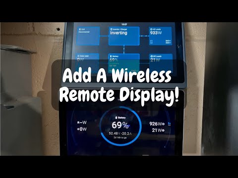 Easily Add a Wireless Display to Your Victron GX System with an Android Tablet!