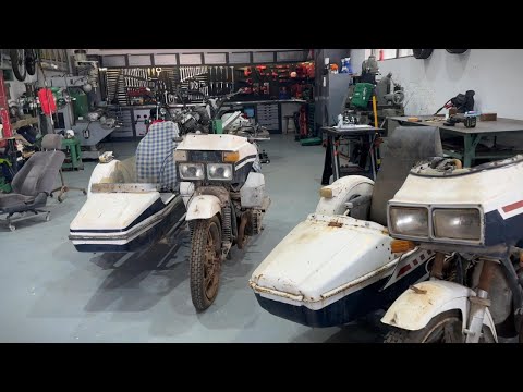 Restauración y modificación espectacular de la moto clásica Changjiang 750, modelo 1982.