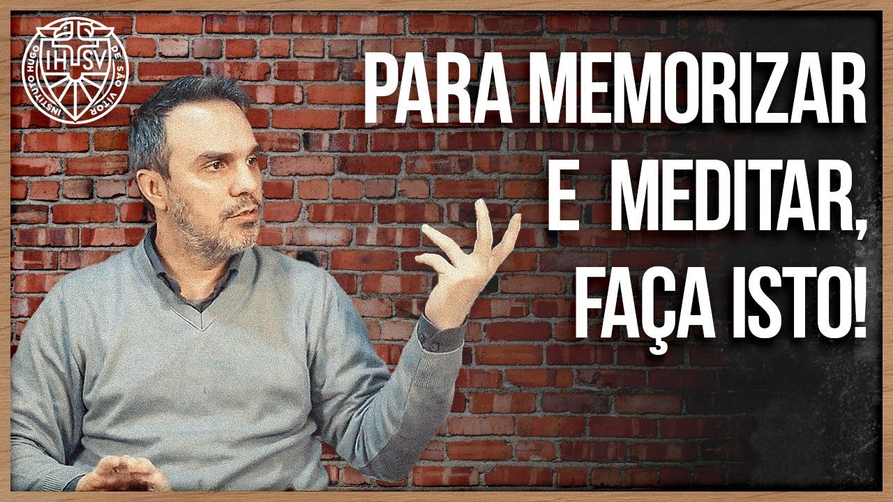 Memória e meditação nos estudos