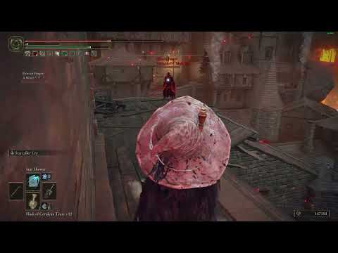 Elden Ring Volcano Manor Failed Rooftop Trolling