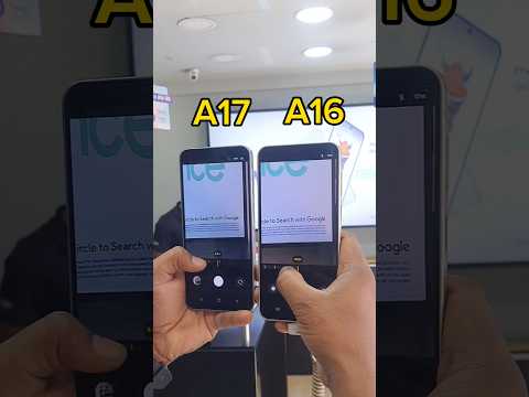 Samsung Galaxy A17 5G Vs Samsung Galaxy A16 Camera Test
