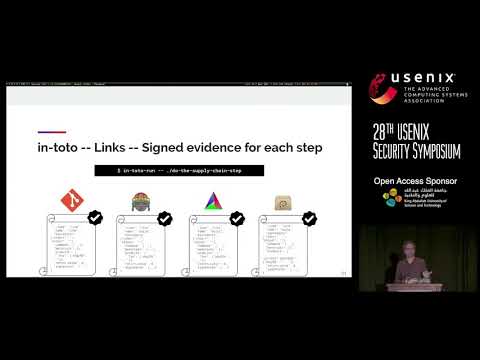USENIX Security '19 - in-toto: Providing farm-to-table guarantees for bits and bytes