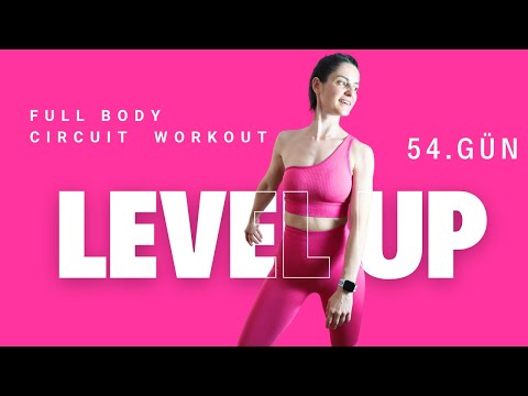 Level Up 3.0 | 54. Gün | Tüm Vücut Kardiyo