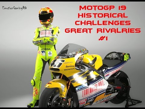 MotoGP 19 Historical Challenges - Great Rivalries #1, ROSSI Nullifies BIAGGI"s Threat