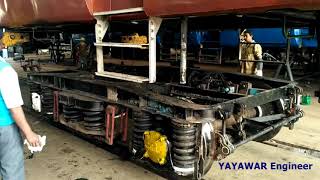 preview picture of video 'Indian Railway |Rail Coach Repairing'