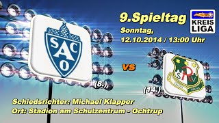 preview picture of video 'Kreisliga A - Steinfurt (2014/2015) / 9.Spieltag - Arminia Ochtrup II vs GW Rheine'