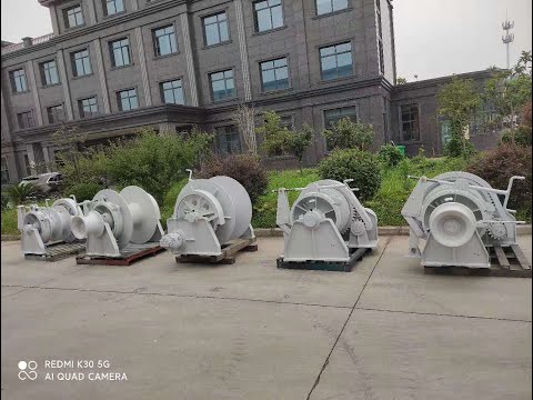 FAT Test for Anchor Windlass and Mooring Winch