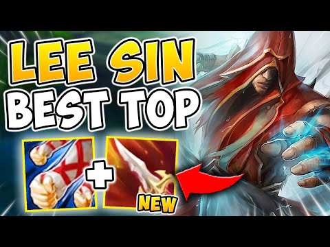 THIS ITEM JUST BROKE LEE SIN! SEASON 10 LEE SIN TOP (SANGUINE BLADE) - League of Legends