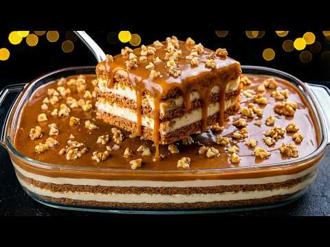 🎄I found the Best NO-BAKE Christmas Cake! Easy recipe to make at home!