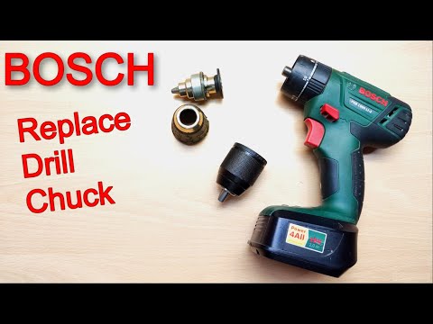 How to Change The Drill Chuck Bosch  #tools #bosch #chuck