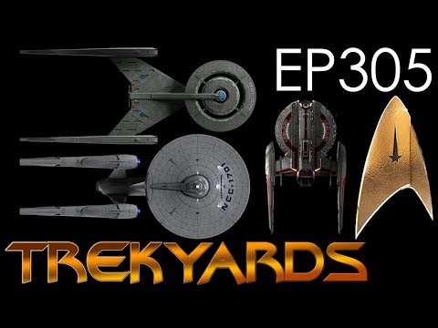 Trekyards EP305 - Discovery/Kelvin - JJ Timeline scale comparisons