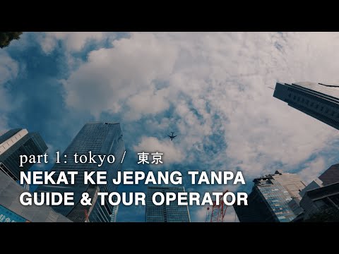 TOKYO Japan #1 - Daring to go to Japan without a guide or tour operator