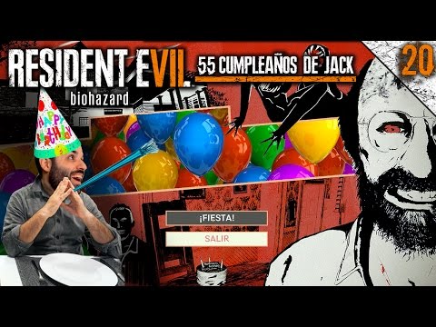 RE7 #20 | FELIZ CUMPLEAÑOS!!! | RESIDENT EVIL 7 DLC: 55 CUMPLEAÑOS DE JACK Gameplay Español
