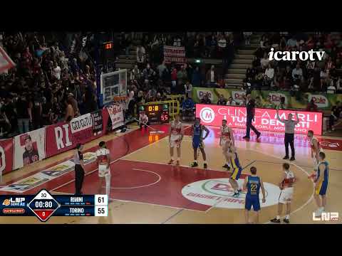 Dole Basket Rimini-Reale Mutua Torino 75-72, the service