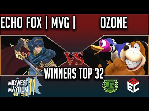 Midwest Mayhem 11 WINNERS TOP 32 - Echo Fox | MVG | MKLeo (Marth) vs Ozone (Duck Hunt)