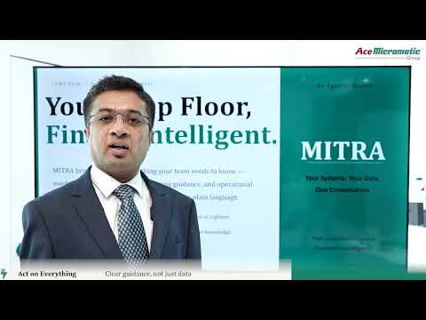 AceMicromatic Group Positions MITRA as Shopfloor Game-Changer at China Machine Tool Fair #CCMT2026
