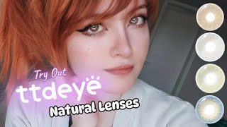 TTDEYE Natural Lenses Try Out ✨️