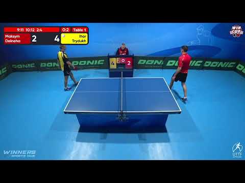 11:00 Maksym Deineha 0 - 3 Ihor Trydukh West 1 WIN CUP 26.11.2022 | TABLE TENNIS WINCUP