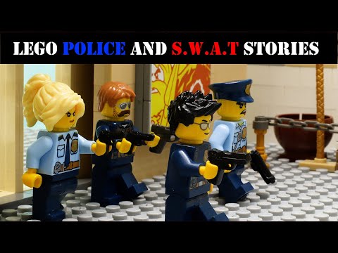 LEGO Police SWAT Stories | Lego Stop Motion Animation