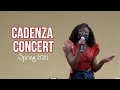 Cadenza Spring 2021 Concert