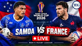WATCH | Samoa vs France LIVE | Rugby League World Cup 2026 | Live Score & Update