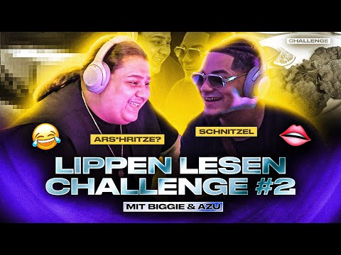 BIGGIE68 & AZU SCHREIEN SICH AN!! 😂😂 Lippen lesen Challenge eskaliert! | Icon 5