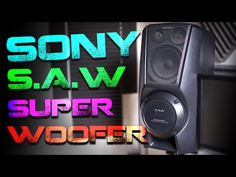 SONY S.A.W 'SUPER WOOFER' SPEAKER TEST