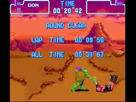Teenage Mutant Ninjas Turtles 4 - Turtles in Time (Hard) [Time Trial]