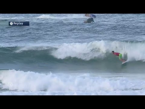 Filipe Toledo Opens Strong in Quik Pro Round 4
