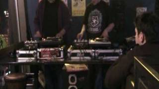 DJs Cysko Rokwel and Fricshun1 of LmK: killa cypher