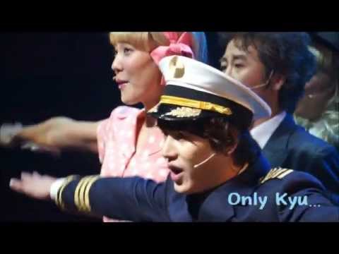 130129  Kyuhyun  Catch me if you can curtain call