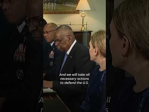 Sec. Lloyd Austin returns to the Pentagon after surgery complications Shorts