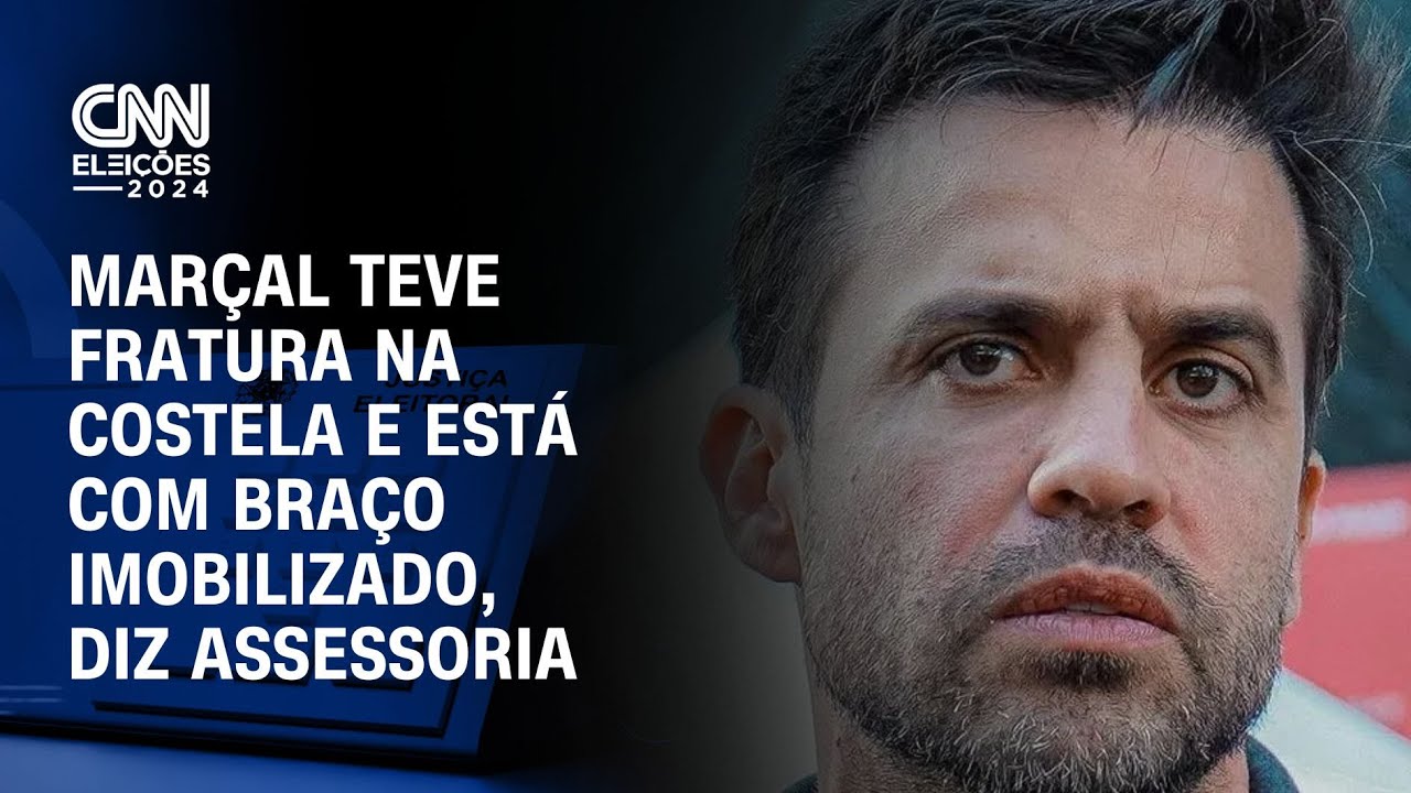 Marçal teve fratura na costela e está com braço imobilizado, diz assessoria  | CNN NOVO DIA